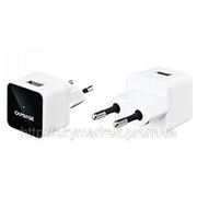 Capdase USB Power Adapter Atom Plug White (1 A) for iPad/iPhone/iPod (ADII-A002-EU) фото