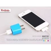 Yoobao home charger YB-704 & Apple to Micro, blue