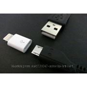 Apple USB lightning(переходник to micro USB) фотография