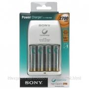 Sony Зарядное устройство SONY Power Charger + 4xAA 2700 mAh (BCG34HLD4F) фотография