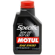 Моторное масло MOTUL SPECIFIC 504.00-507.00 5w30 5л. фото