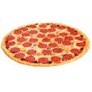 Доставка пиццы - Пепперони фотография