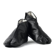 Японская обувь, Кожаная модель ниндзя шуз ПОНИ черные