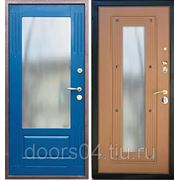 Входные двери с отделкой МДФ (с зеркалом) + МДФ (с зеркалом) фото