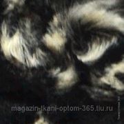 Искусственный мех VELBOA HSV-162 черно-серый фото