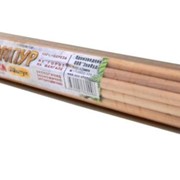 Шампуры деревянные берёзовые (20 шт, круглые) фото