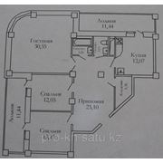 3-комн. 131 кв.м. ЖК "Гармония"