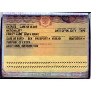 Туристическая виза фото