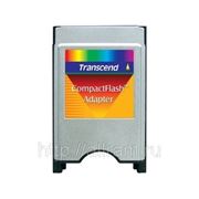TS0MCF2PC Transcend адаптер PCMCIA PC Card type II для карт памяти CompactFlash Card CF type I фото