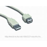 Gembird AM/AF Кабель интерфейсный USB 2.0 удлинитель 1.8 м, пакет CC-USB2-AMAF-6 (арт. CC-USB2-AMAF-6) фотография