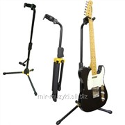 Одинарная стойка с автозахватом для акустических гитар HERCULES GS412B фото