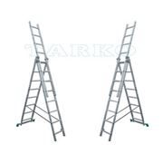 Лестницы Алюминиевая Трехсеционная TARKO 3x10 (Беларуссия)