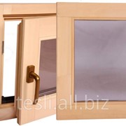 Окна для бани и сауны, глухие окна, окна от производителя, окна деревянные фото