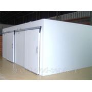 Холодильная камера из Сэндвич-панелей 7м:7м:3м. V130 м3. ППУ-100 фото