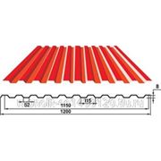 Профнастил С-8 с полимерным покрытием 0.5 мм фотография