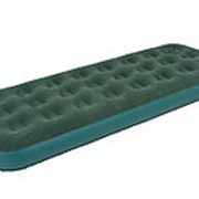 Кровать надувная, детская, с насосом Relax flocked air bed single 191x75x22 зеленая JL027238N