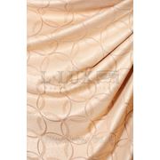 Итальянская портьерная ткань, светло-коричневый фото
