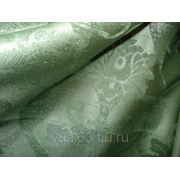 Ткань Портьерная “жаккард-люрекс“ зеленая фото