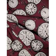 Ткань портьерная Clock Германия фотография