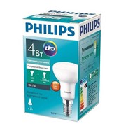 Лампа светодиодная ESS LED 4-50Вт 4000К E14 230В R50 Philips 929001857487 / 871869679793800 фото