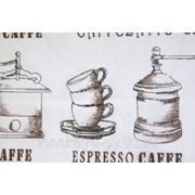 Тюль Dolce Lino Espresso B 15. Льняной тюль фотография