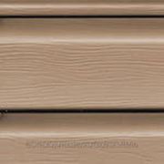 Сайдинг виниловый блок-хаус коричневый фото