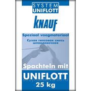 Кнауф Унифлот (25кг) шпаклевка гипсовая высокопрочная