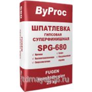 Шпатлевка гипсовая суперфинишная SPG-680 ByProc