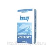 Шпаклевка гипсовая высокопрочная Knauf UNIFLOT 25кг фото