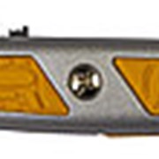 Нож Ultima,18 мм, выдв. трапец. лезвие,отдел. для лезвий, метал.корпус, 119032