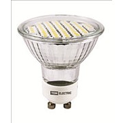 Лампа светодиодная PAR16-3 Вт-220 В -4000 К–GU 10 SMD TDM фото