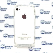 Чехол-накладка AVOC Ice Cube для iPhone 4/4S прозрачный фотография