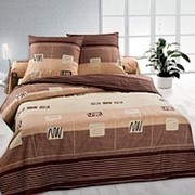 КОмплект постельного белья КОФЕ размер двойной фото