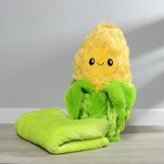 Мягкая игрушка «Кукуруза», с пледом фото