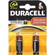 Батарейка AA щелочная Duracell LR6-2BL Basic в блистере 2шт.