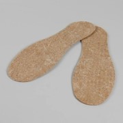 Стельки для обуви 'Мягкий след', универсальные, 36-46 р-р, пара, цвет бежевый фото