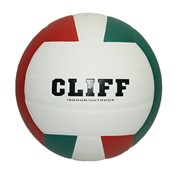 Мяч волейбольный Cliff Sensi Touch F.I.V.B., бело-красно-зеленый