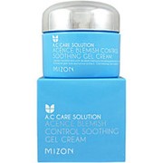 Гель-крем для оздоровления проблемной, жирной кожи ACENCE blemish control soothing gel cream от MIZON (50 мл)
