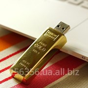 Флешка Золотой слиток USB Flash Drive фото