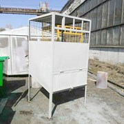 Мусорный бак для стекла  0,75 м. куб. фото