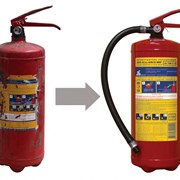 Перезарядка огнетушителей всех типов фото