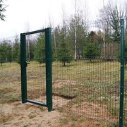 3Д забор, 3Д сварная панель 1730x2500x3мм Цинк фотография