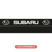 Наклейка молдинг 13см (4*130х1000) Subaru цвет черный (к-т 4 шт-2лев, 2прав) (уп. 1 к-т) A-STICKER