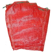 Сетка-мешок 45х75 красная фото