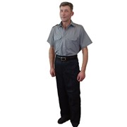 Сорочка мужская с коротким рукавом Престиж модель 09.11.11 код 01679