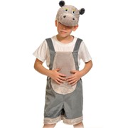 Карнавальный костюм для детей Карнавалофф Бегемотик детский, 92-122 см фото