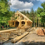 Деревянный дом под ключ Харьков фото