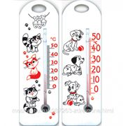Термометр комнатный детский П-15 Далматинцы/Коты