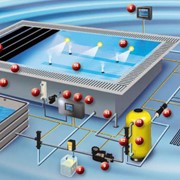Оборудование и материалы для бассейнов, Системы управления бассейном и спа от dinotec