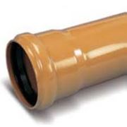 Труба ПВХ канализационная, диаметр 250*6,2-6м фото